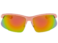 Okulary przeciwsłoneczne GOG PICO E691-3 szkła różowe lustrzane kat. 3 ramki koralowe matowe