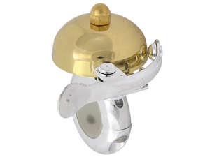 Dzwonek JH-640 40mm srebrno-złoty