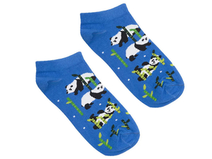 Skarpetki stopki KABAK wegańskie w pandy