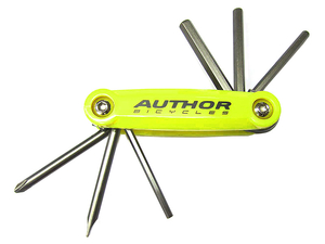 Zestaw kluczy Author Toolbox 6 żółto/srebrne