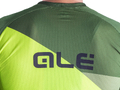 Koszulka rowerowa ALÉ JERSEY SHAPE zielona