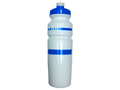  Bidon Cube Bottle Logo 750ml white/blue 