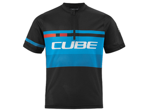 Koszulka Cube Teamline junior black blue white