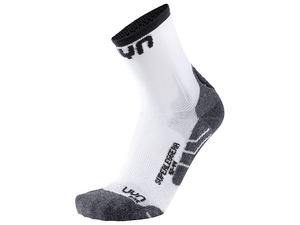 Skarpety rowerowe  UYN Superleggera Men's Cycling Socks  męskie białe