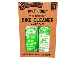 Zestaw do mycia roweru Juice Lubes Bike Cleaner Double Pack - koncentrat Bike Cleaner Super 1L + Dirt Juice Bike Cleaner 1L - łącznie 11L gotowych środków