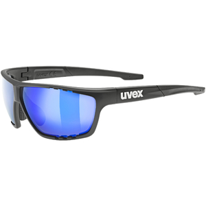 Okulary Uvex Sportstyle 706 black mat/mirror blue